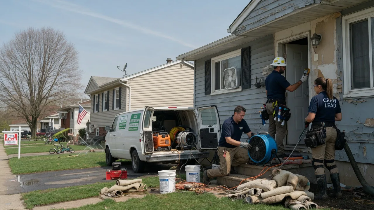Flood Cleanup in Hortonville, NY near me